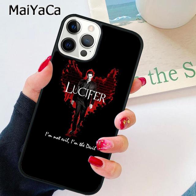 MaiYaCa American TV Lucifer Phone Case Cover For iPhone 17 Air 16 15 plus 11 12 13 14 pro max shell coque