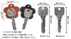 [Salon De M] Genuine Leather Key Covers with Key Caps, Anti-theft Leather Key Covers, Key Number Concealment, Women's Brand Leather Key Covers, Cute