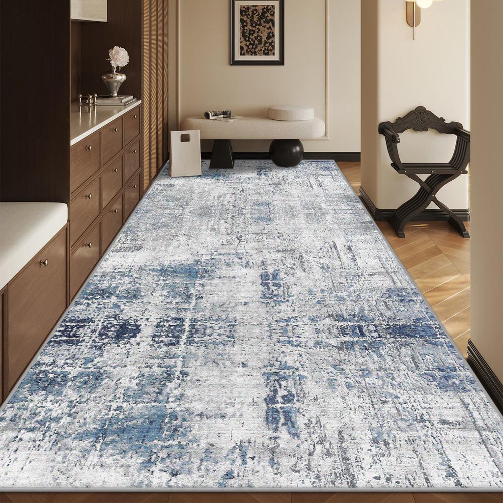Abstract Simple Style Home Corridor Decor Carpet Soft Big Size Office Building Hallway Long Rug Easy Clean Stairway Antiskid Mat