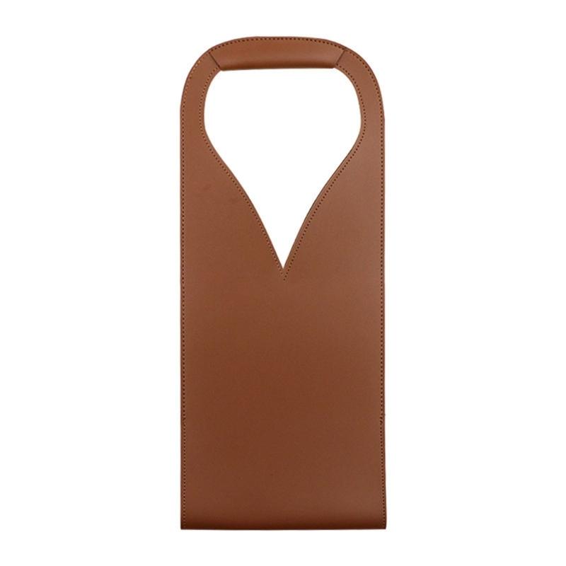 Durable PU Leather Wine Carriers Elegant Wine Bag for Business and Party Occasion Celebration Exceptionally Craft