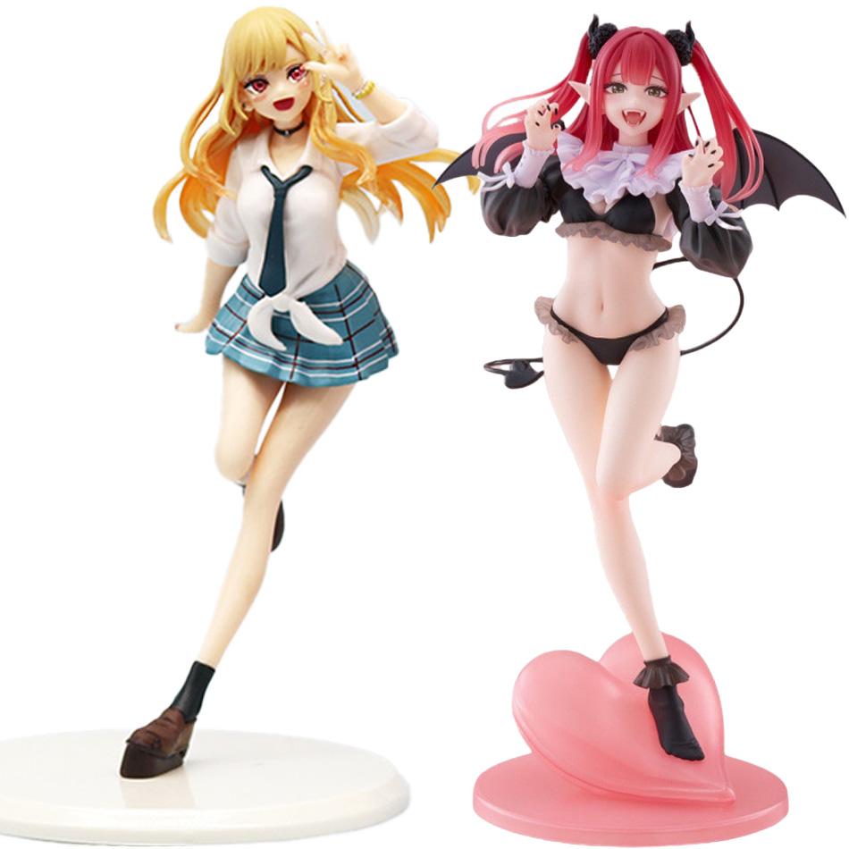 Heiß 18cm-28cm Mein Dress-Up Darling Kitagawa Marin Liz Version. Anime PVC Actionfigur Sammlermodell Schreibtischdekoration Geschenke