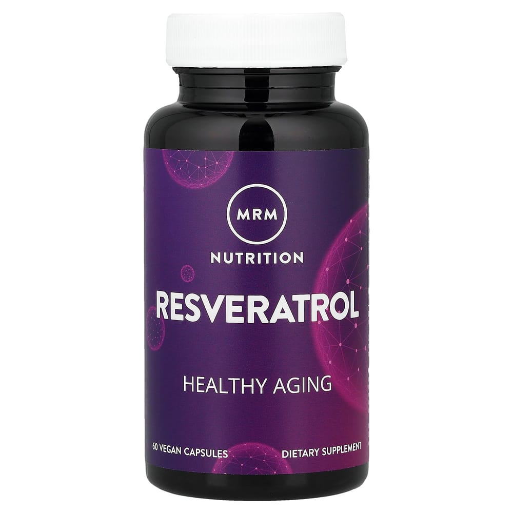 MRM Nutrition Resveratrol Veggie Capsules 60 Count