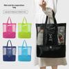 Dry And Wet Separation Double Layer Storage Bag Outdoor Travel Beach Swimming Single Shoulder Handbag