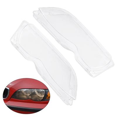 Left Right Car Headlight Light Lens Covers for BMW 3 Series E46 318i 320i 325i 4 Doors Sedan 2002-2005 Headlight Lamp Cover