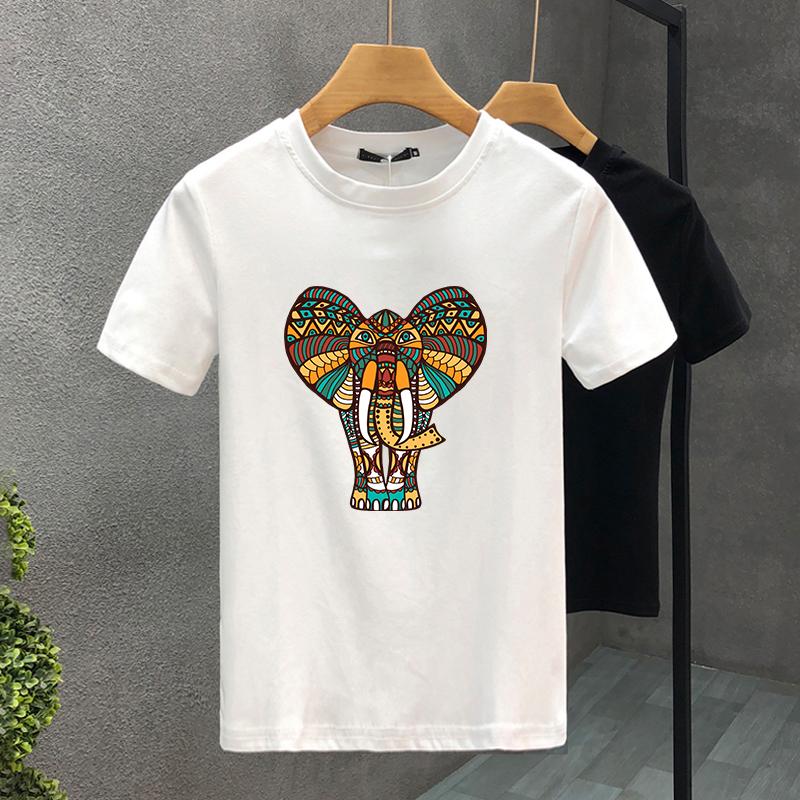 Luxury Thailand Elephant For Men's T-shirt Cotton High Quality Creativity Printing Summer Tees Brand Tops Unisex Oversized S-7XL