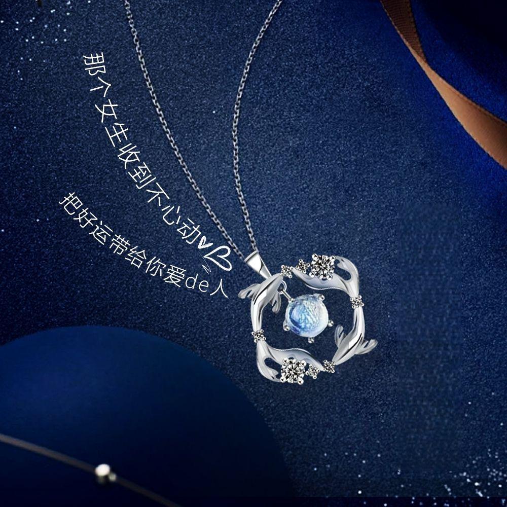Koi Fish Necklace for Women - Instagram Style, Colorfast, Perfect for Birthday, Valentine's, Graduation, Best Friend Gifts