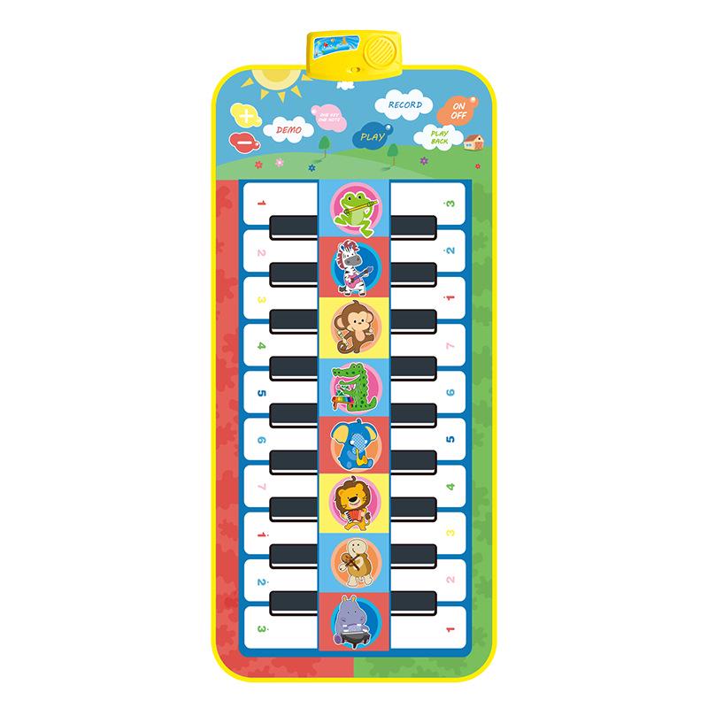 Children's Double Piano Mat: Interactive Two-Player Dance and Music Mat for Parent-Child Fun