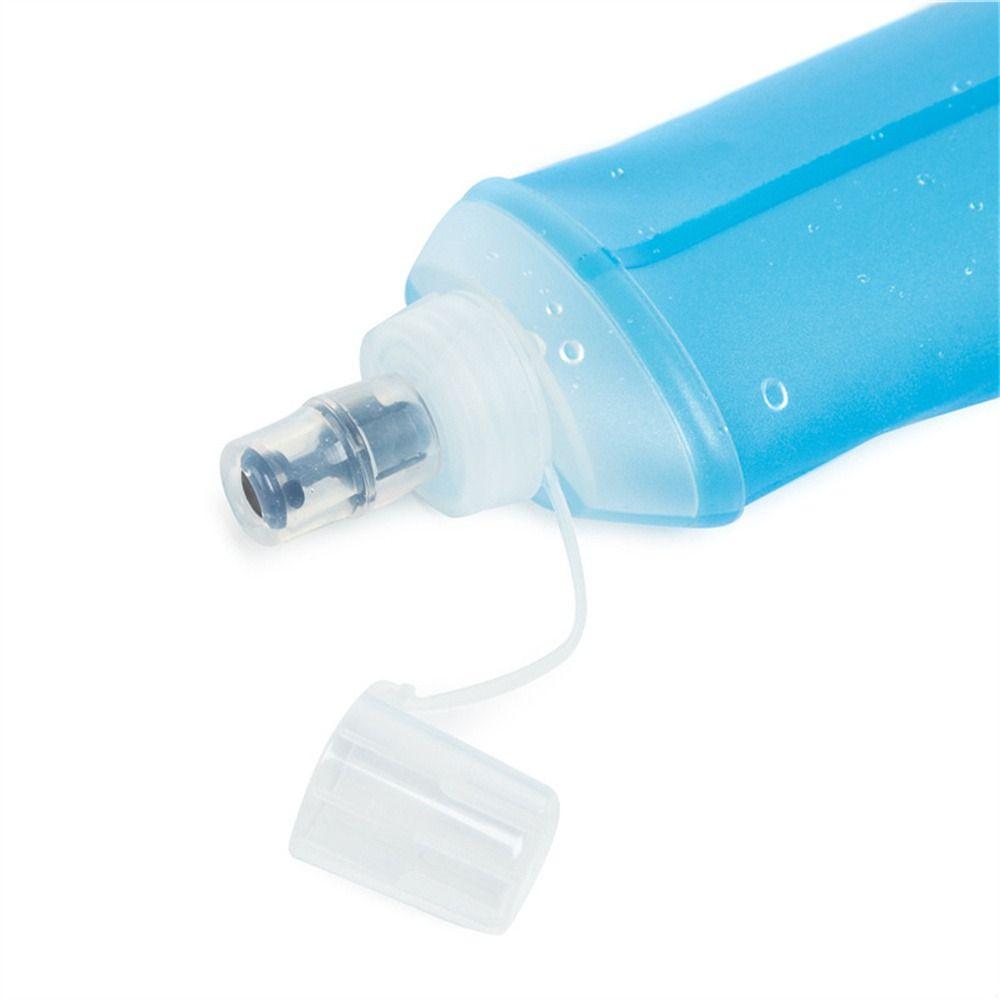 Soft Flask Folding Water Bottle TPU Sport Water Bottle Portable Collapsible Water Bottle  Running