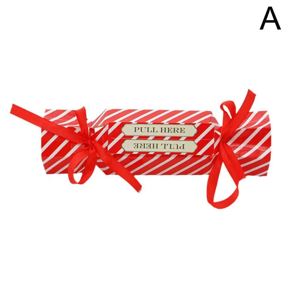 1Pc Christmas Surprise Money Bag Surprise Money Pull Money Christmas Candy Pull Handbag Box Christmas Gift Box Bag Out S1L6