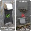 Wall Exhaust Covers Reusable Dryer Vent Dust Filter Bag Lint Trap Dryer Vent Lint Bags Dust Bag For Outside