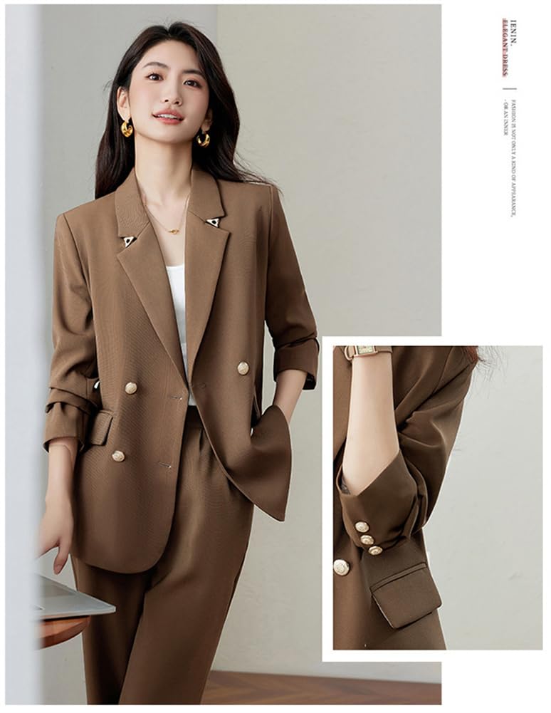 Abito Cerimoniale per Giacca per Cerimonia di Ingresso Abito per Selezione Abito per Lutto Completo Pantalone per per Formale per Cerimonia di Ingresso per Alto