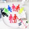 5Pcs Halloween Stretchable Skeleton Party Favors Tpr Soft Rubber Zombie Horror Ventilate Stress Relief Toy Halloween Kids Gifts
