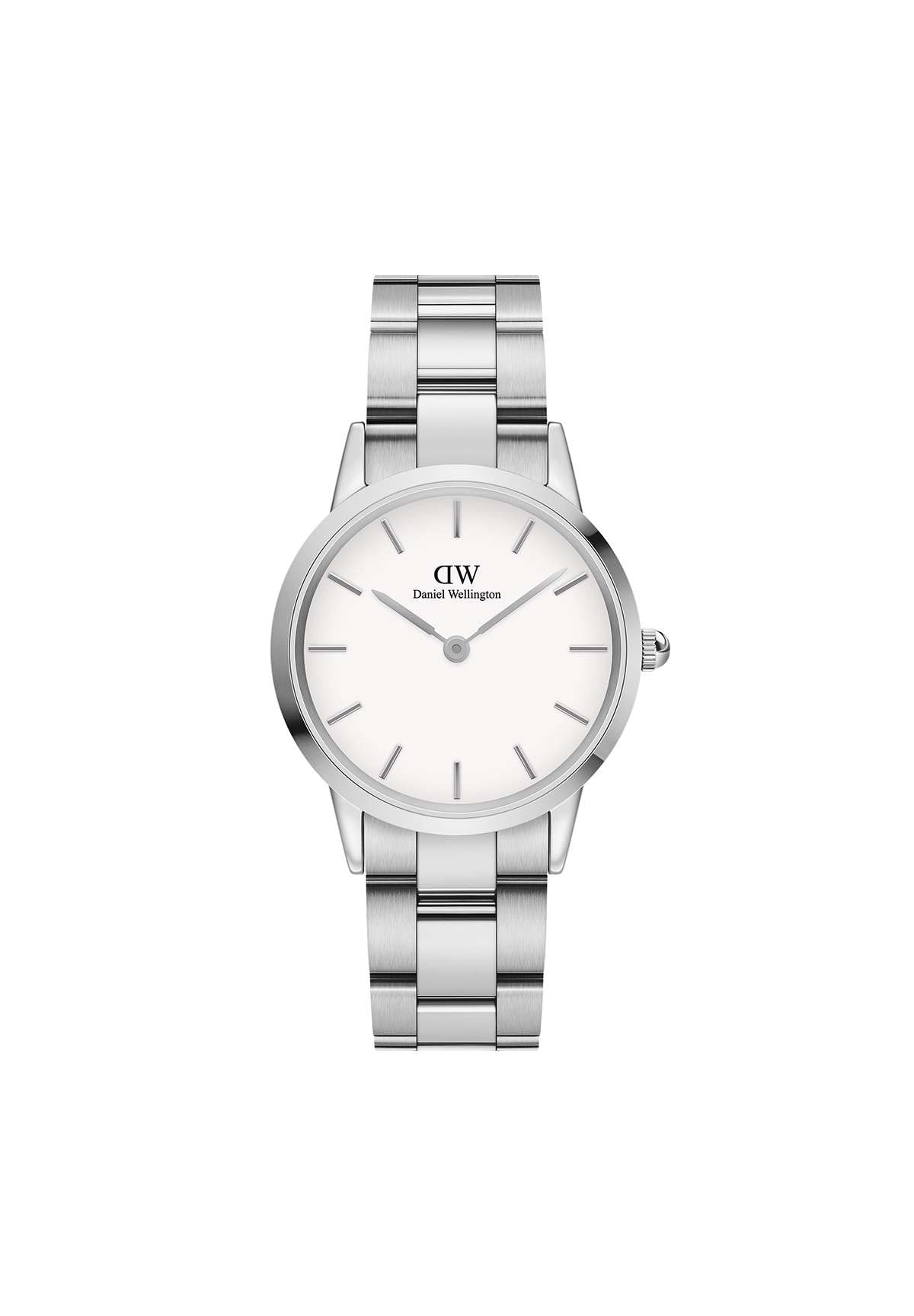 Daniel Wellington Iconic Link Watch 36mm Rose Gold White