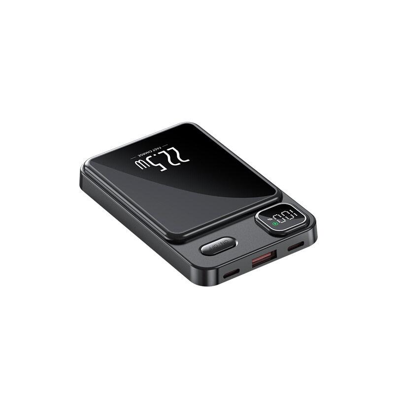 30000mAhMini Power Bank Magnetic 22.5W Super Fast Charging Qi PD20W Wireless Charger Powerbank For iPhone 15 Samsung Xiaomi