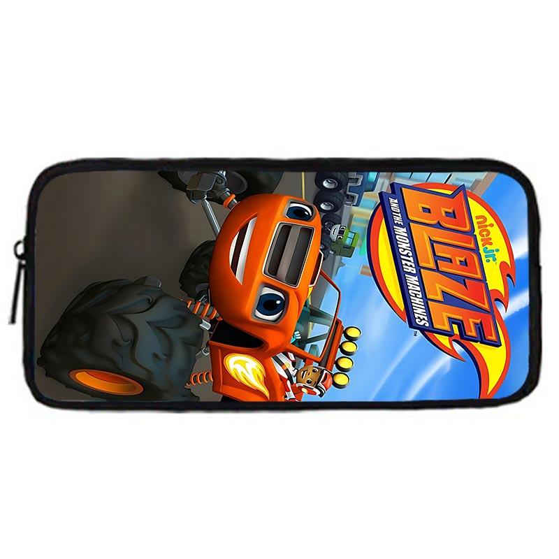 Kreskówka 3D Gry Blaze Monster Machines Dziecięcy Plecak Szkolny z Torbami na Lunch , Piórnikami , Tornistrami dla Chłopców Dziewcząt Najlepszy Prezent
