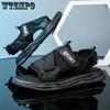 WTEMPO Anti Slip Sandals Men's Dual Purpose Thick Sole Heighten Comfortable Versatile Anti Odor Soft Sole Sports Beach Shoes Dropshipping Wholesale