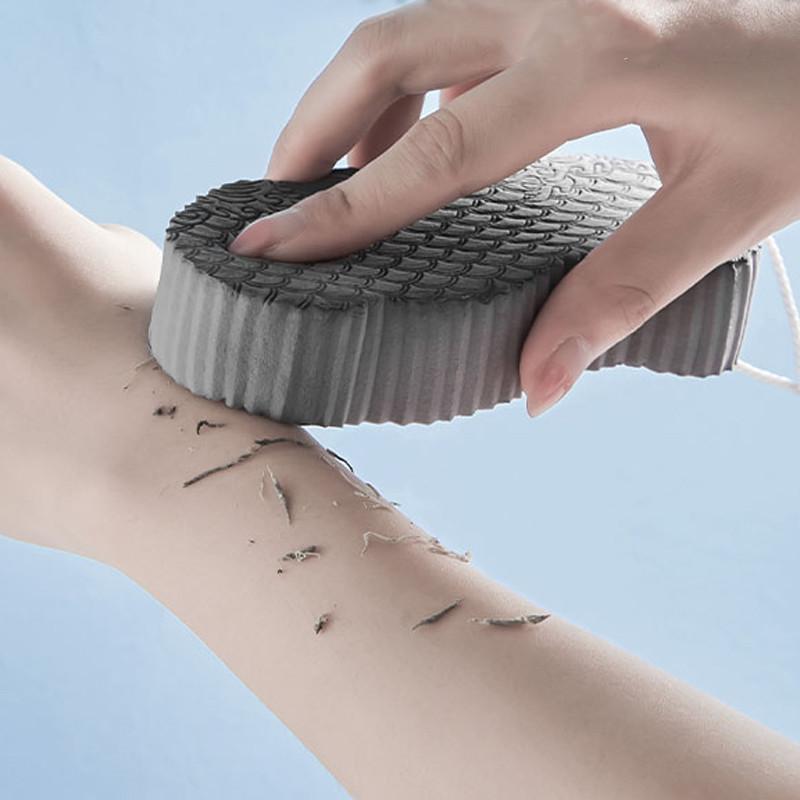 Peeling-Schwamm Weicher Schwamm Duschbürste Körperhaut-Reiniger Entferner für abgestorbene Haut