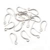 20pcs 19x10mm Rhodium Silver Gold Plated Earring Findings Earrings Clasps Hooks Fittings DIY Jewelry Making Accessories Earwire