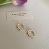 High-End Minimalist Circle Hoops: Trendy Women's Earrings 2022