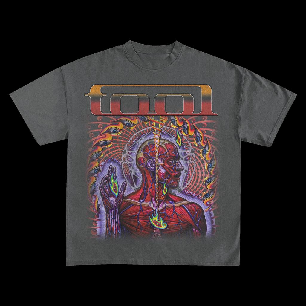 Tool Lateralus Póló Uniszex Hip Hop Pólók Pamut Zenekari Póló Uniszex Nyári Rövid Ujjú Divatmárka Póló Luxus Alkalmi Vintage
