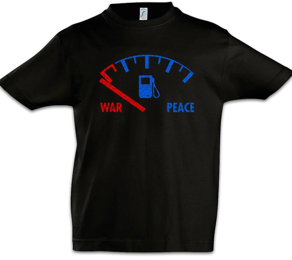 Gas Wars Kids Boys T-Shirt Climate Change Environmental Protection World Global Warming- 100