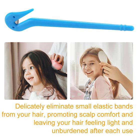 10 stk Hårkrok Hestehale Strikkfjerningsverktøy Hårstrikk