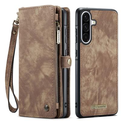 Für Samsung Galaxy A17 5G/A17 4G Handyhüllen CASEME 008 Lederhülle mit abnehmbarem Portemonnaie und Trageband