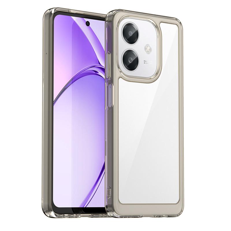 

For OPPO A60 5G Case For OPPO A60 5G Cover Funda Clear PC + TPU Silicone Shockproof Protective Phone Back Cover For OPPO A60 5G OPPO A60 5G