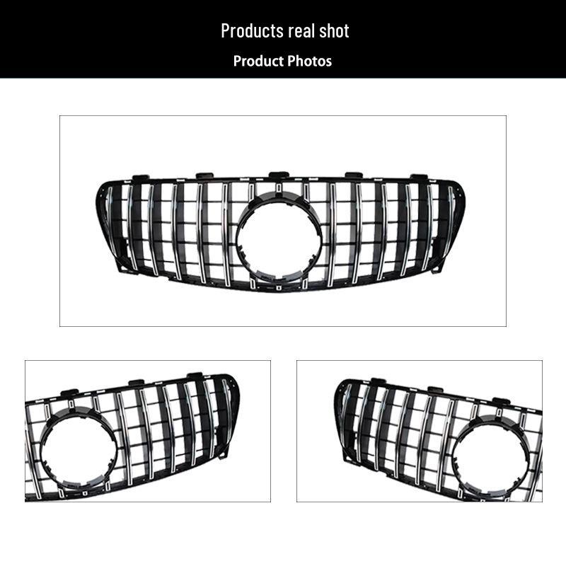 GT Silver Grille for 2017-2019 Mercedes-Benz GLA-Class W156