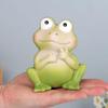 Decorative Frogs Themed Glasses Rack Stand Holder Crafted In Resin For Stylish And Functional Desktop Accessory