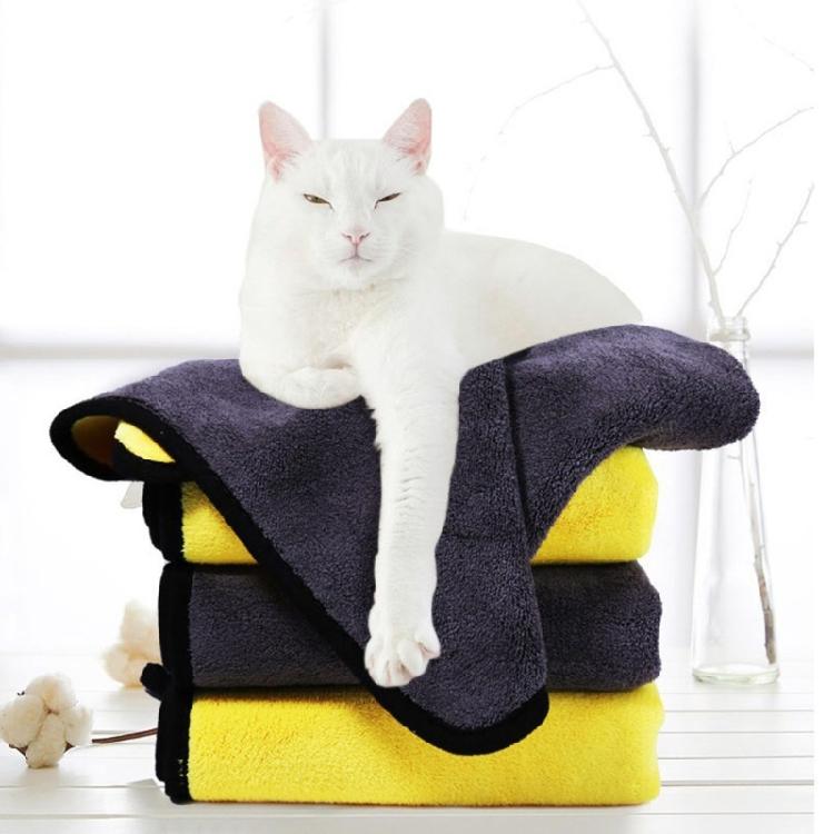 Soft Pet Towel Good Absorbent Soft Microfiber Towel for Dog and Cats