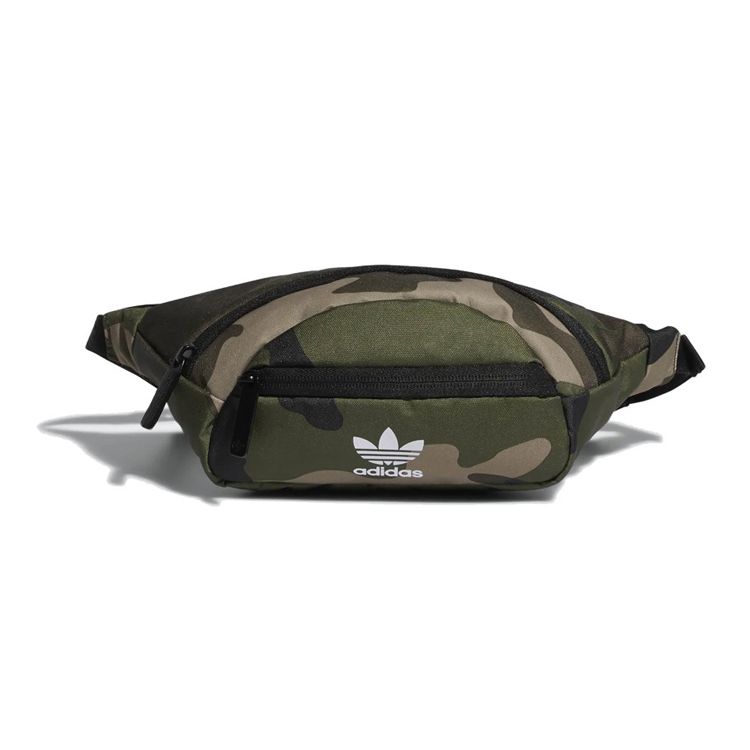 Adidas Повседневная Дорожная Большая Вместимость Полиэстер Нагрудная Сумка Поясная Сумка Обычные Женские Сумки Камуфляж CK6587 Camouflage