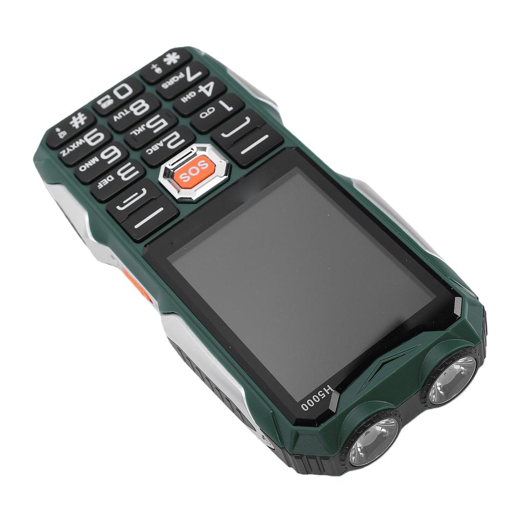 Unlocked 2G Phone Dual SIM Large Key Cell Phone with 2.8 Inch Screen 20000mAh Battery SOS MP3 Bluetooth FM Function