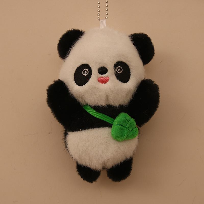 Fruit Shoulder Bag Panda Pendant Plush Toy Doll Bag Pendant Grab Machine Doll Small Gift Souvenir
