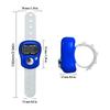 Electronic Digital LCD Finger Ring Tally Counter Mini Row Button Clicker Counter Ring For Sewing Resettable Weave Tool