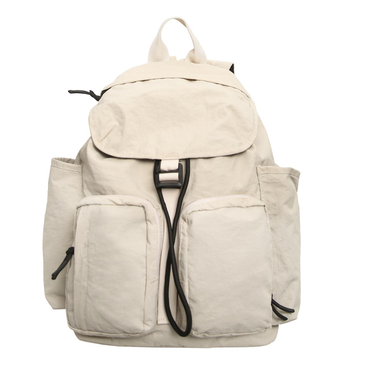 

Simple Leisure Outdoor Travel Large Capacity Backpack New Book Bar College Student Fashionable Commuting Mountaineering Backpack белый