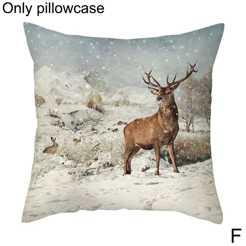 pillows with deer on them
