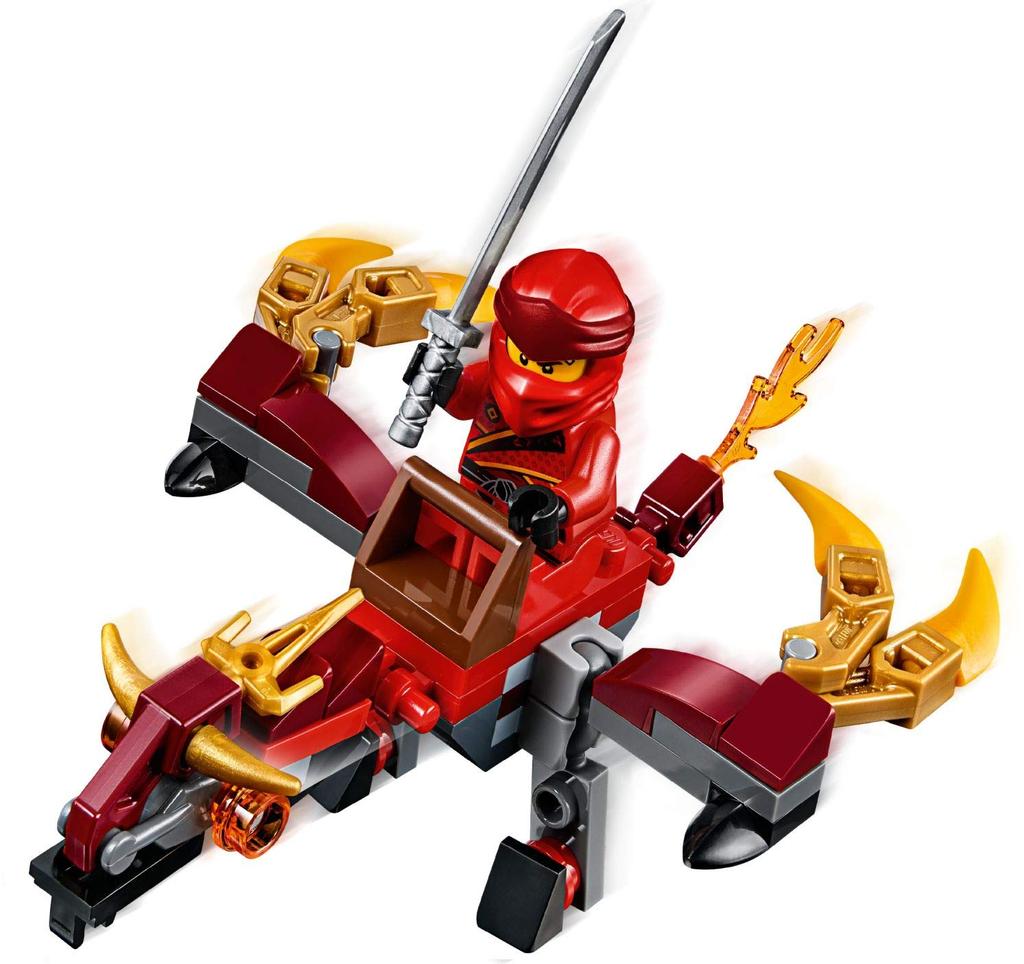 Lego 30535 Ninjago Legends Fire Dragon Mini Set In Polybag