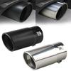 Double Single Pipe Stainless Steel Straight Mouth Automobile Exhaust Pipe Muffler Tail Throat Exhaust Pipe Auto Parts