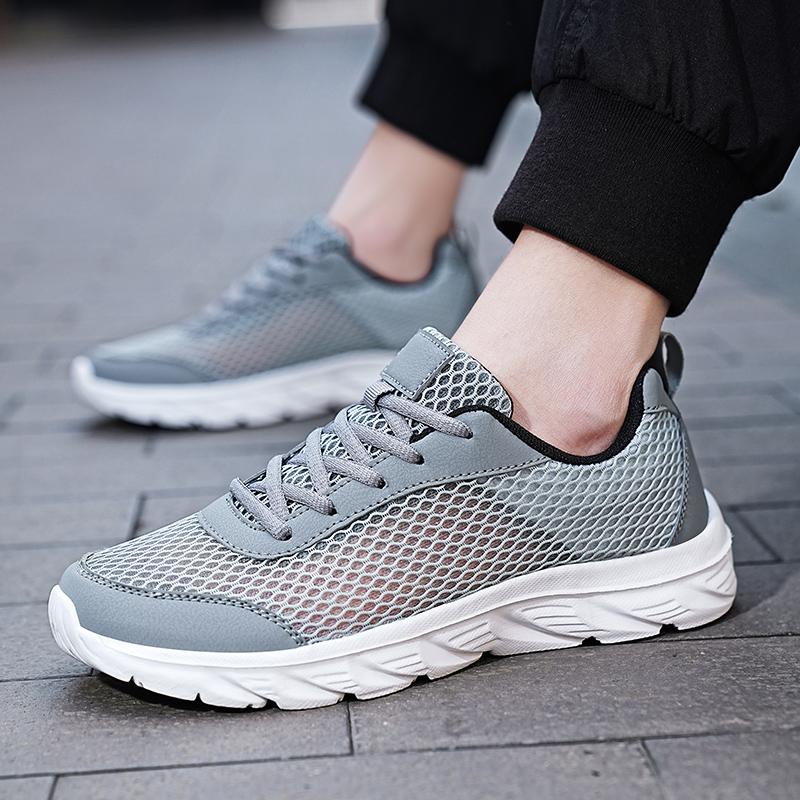 Unisex Sports Shoes Summer Net Flying Weaving Fitness Slow Stroke Men's Shoes Women's Fit Out Outdoor Shoes