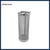 6x14 Inch 304 Stainless Steel Filter Mesh Tube & 4x10 Inch Mesh Tube with Handle for Beer Filtering