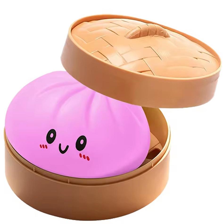 2026Glitzer Knödel Glitzer Knödel Squishy mit Box Knödel Sensorisches Quetschspielzeug zur Stressbewältigung