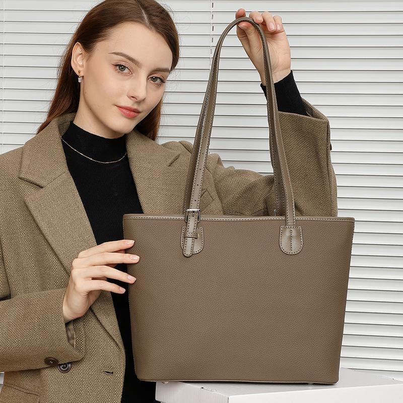 Tote Bag Women's Spring Summer High-grade Niche Shoulder Bag Fashion Bucket Bag