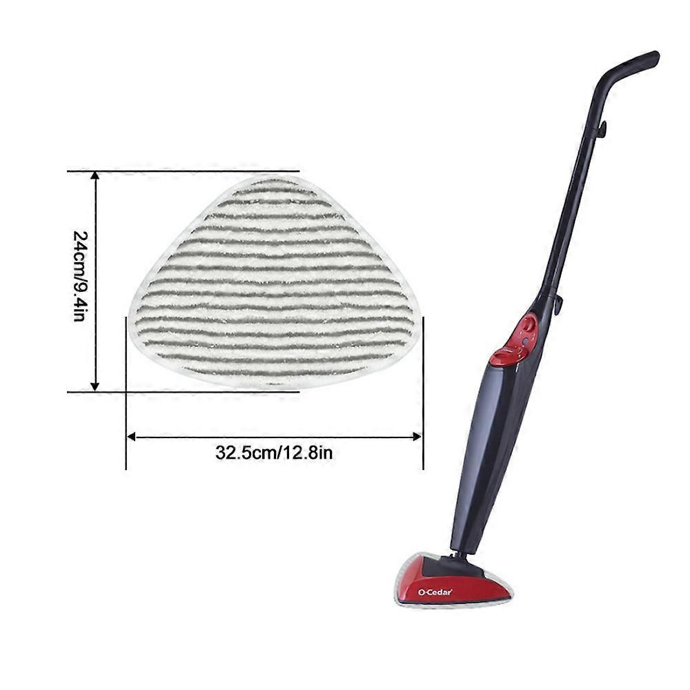 3-Piece Steam Mop Replacement Cloths Vileda/O-Cedar Universal Steam Mop Set Accessories Compatible with Steam Cleaners