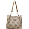 Leisure Tote Bag, European and American Fashion Retro Printed Handbag, Large Capacity Classic Versatile Shoulder Bag