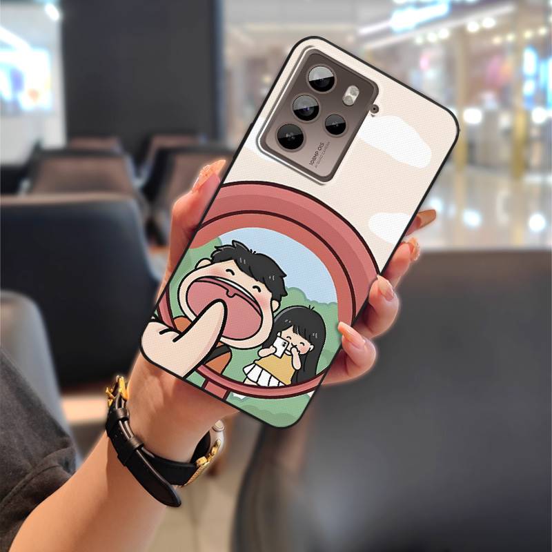 Graffiti TPU Phone Case For HTC U23 Pro/U23 Cute Cartoon Waterproof Dirt-resistant Shockproof Couple Full Wrap Anti-dust