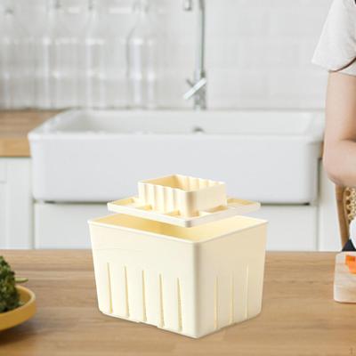 Ev Yapımı Peynir ve Soya Fasulyesi Yapımı İçin Tofu Presi