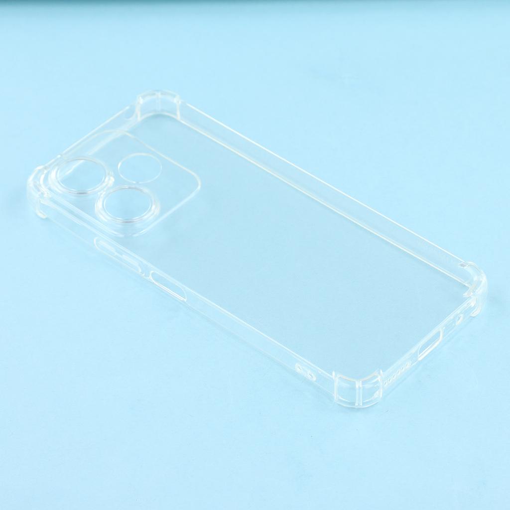 Dla Xiaomi Redmi 13x 4G Etui na telefon Wzmocnione Cztery Rogi Odporne na Upadki Przezroczyste Etui TPU