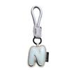 PU Leather 26 Letter Keychain Sweet Lucky Letter Pendant Fashion Alphabet Key Holder  Friend