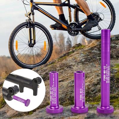 Professional Bike Fork Lower Leg Removal Tool Aluminum Alloy Spring Damper Removal Tool Bicycle Maintenance Repair Tools for FOX